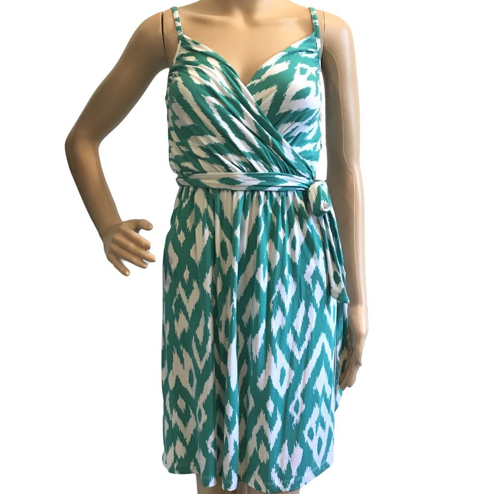 TART Modal Jersey Knit Faux Wrap Dress XS